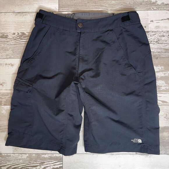 The North Face Shorts Mens Medium Navy Regular Fit Adjustable Waist Work Outdoor - Picture 1 of 14